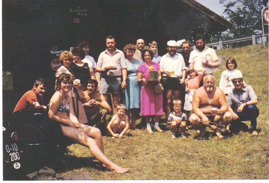 Fieldday in den 1980-ern in Kahlberg, Gde Kopfing